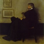 Whistler. Portrait of Thomas Carlyle.  1873.