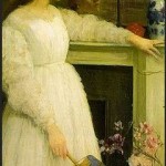 Whistler. Symphony in white 2.  1864.