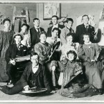 National Gallery students 1896. Ramsay back row.