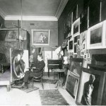 Ramsay working on Consolation Melbourne 1899
